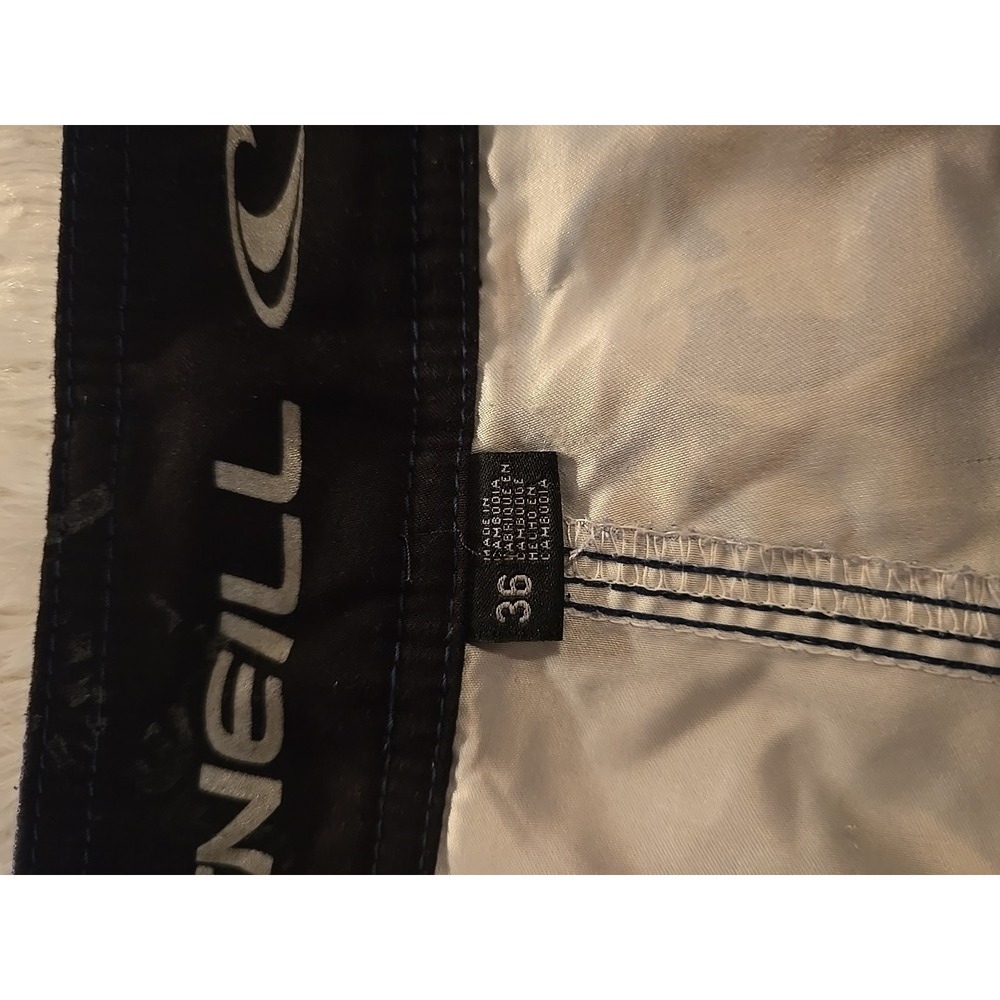 O'Neill Board Shorts Swimsuit Blue Green Floral Mens Sz 36 x 10" Board Shorts - Picture 6 of 12